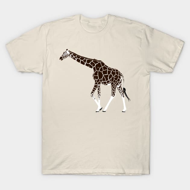 Reticulated Giraffe T-Shirt by stargatedalek